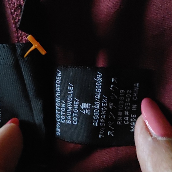 Harley-Davidson long sleeve t-shirt burgundy size large new - Picture 5 of 5